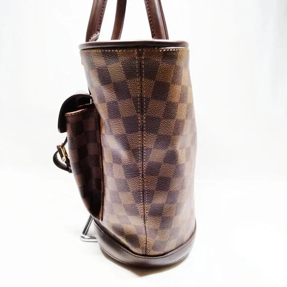 Authentic Louis Vuitton Manosque GM Damier Ebene Tote Bag/LV Shoulder Bag - Picture 4 of 16